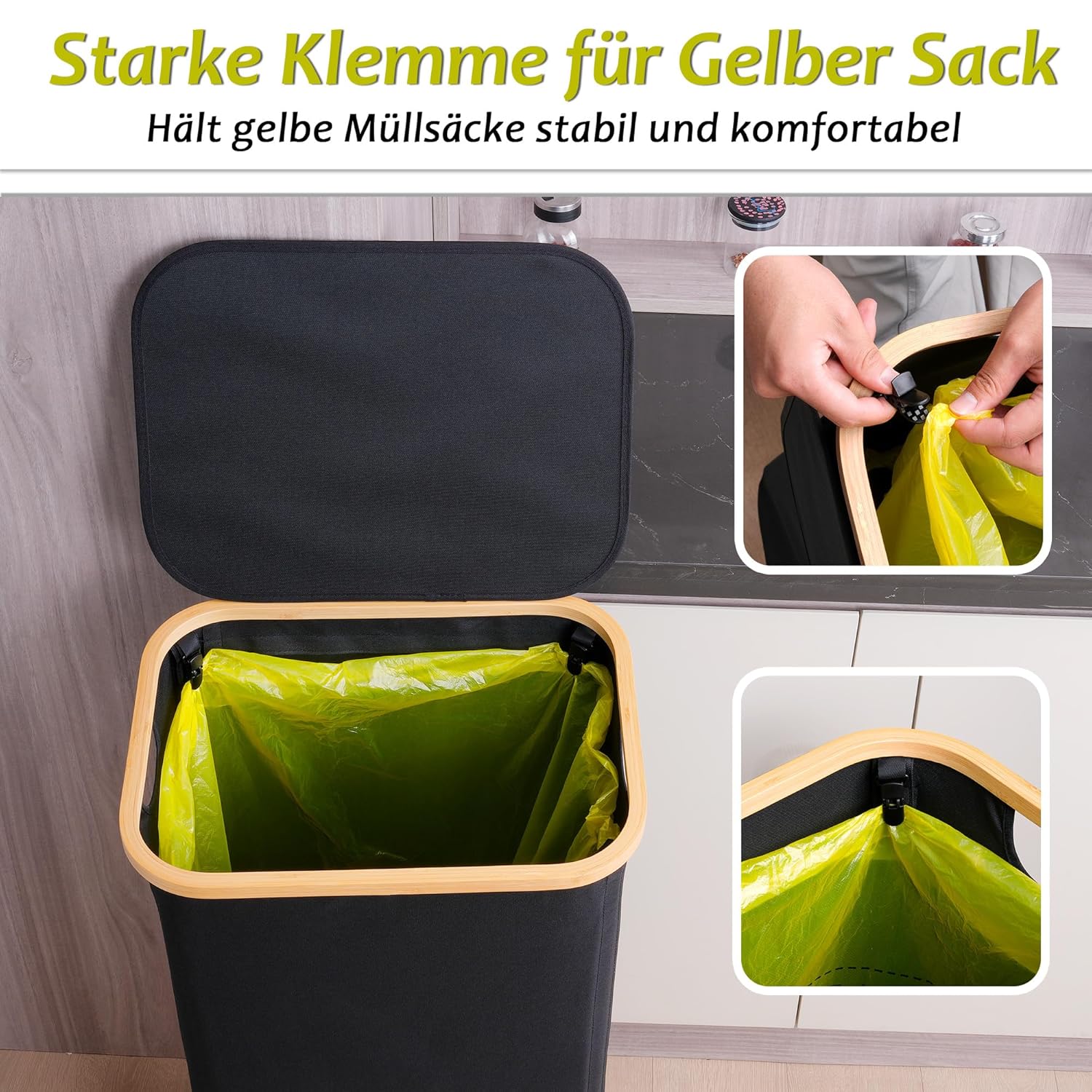 Thumbnail 2 de efluky Gelber Sack Ständer 100L 🗑