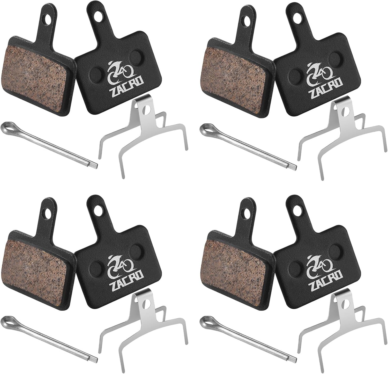 Detalle de Zacro ceramic disc brake pads 4 pairs