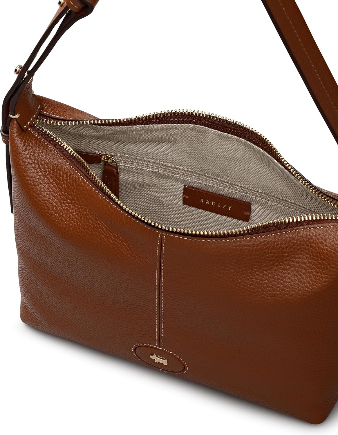 Detalle 2 de RADLEY London Maldon Mews Women's Leather Medium Ziptop Shoulder Bag