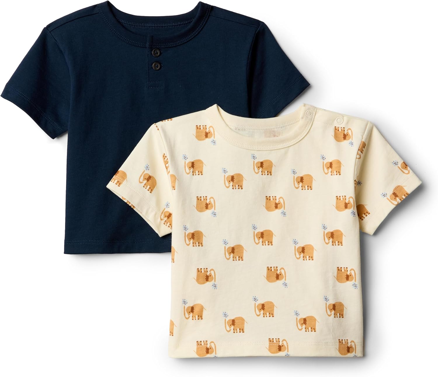 Thumbnail 6 de Amazon Essentials x Sofia Grainge baby boys’ cotton short-sleeve crewneck T-shirts, pack of 2