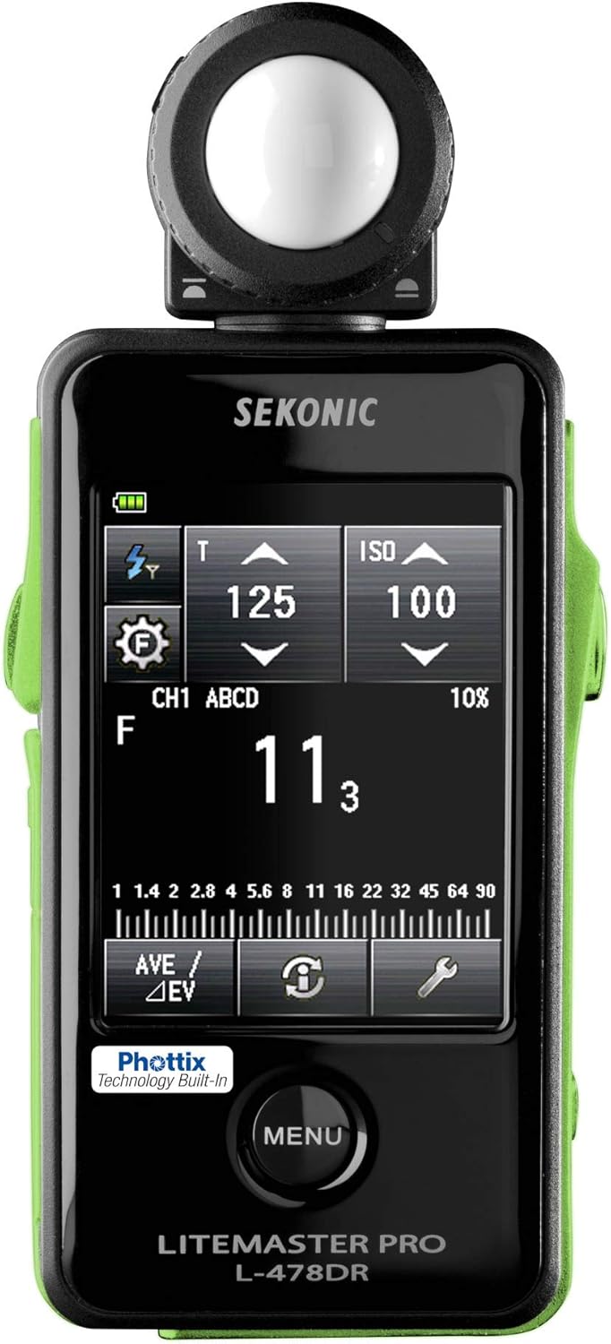 Thumbnail 4 de Sekonic L-478D LiteMaster Pro touch-screen light meter (L-478D) for ambient & flash readings