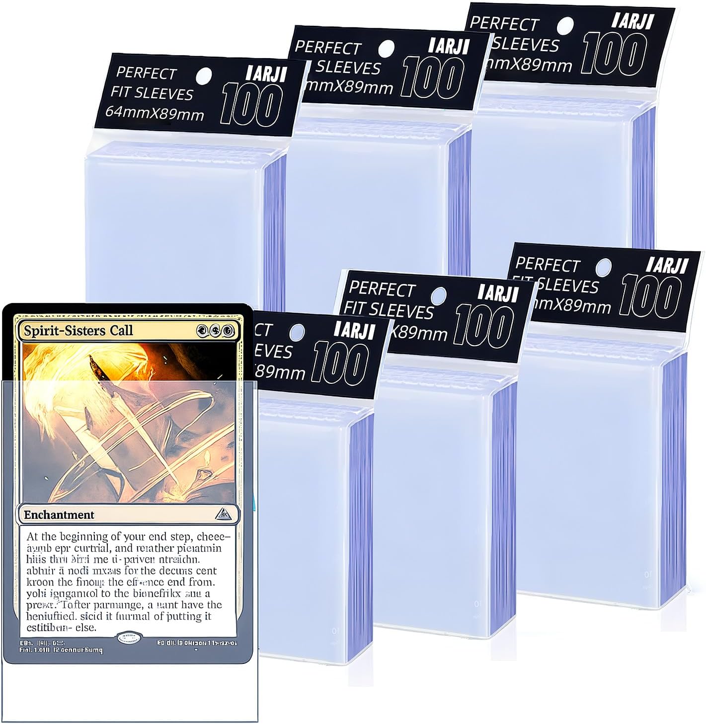 Detalle de 600ct Perfect Fit card sleeves 64x89mm
