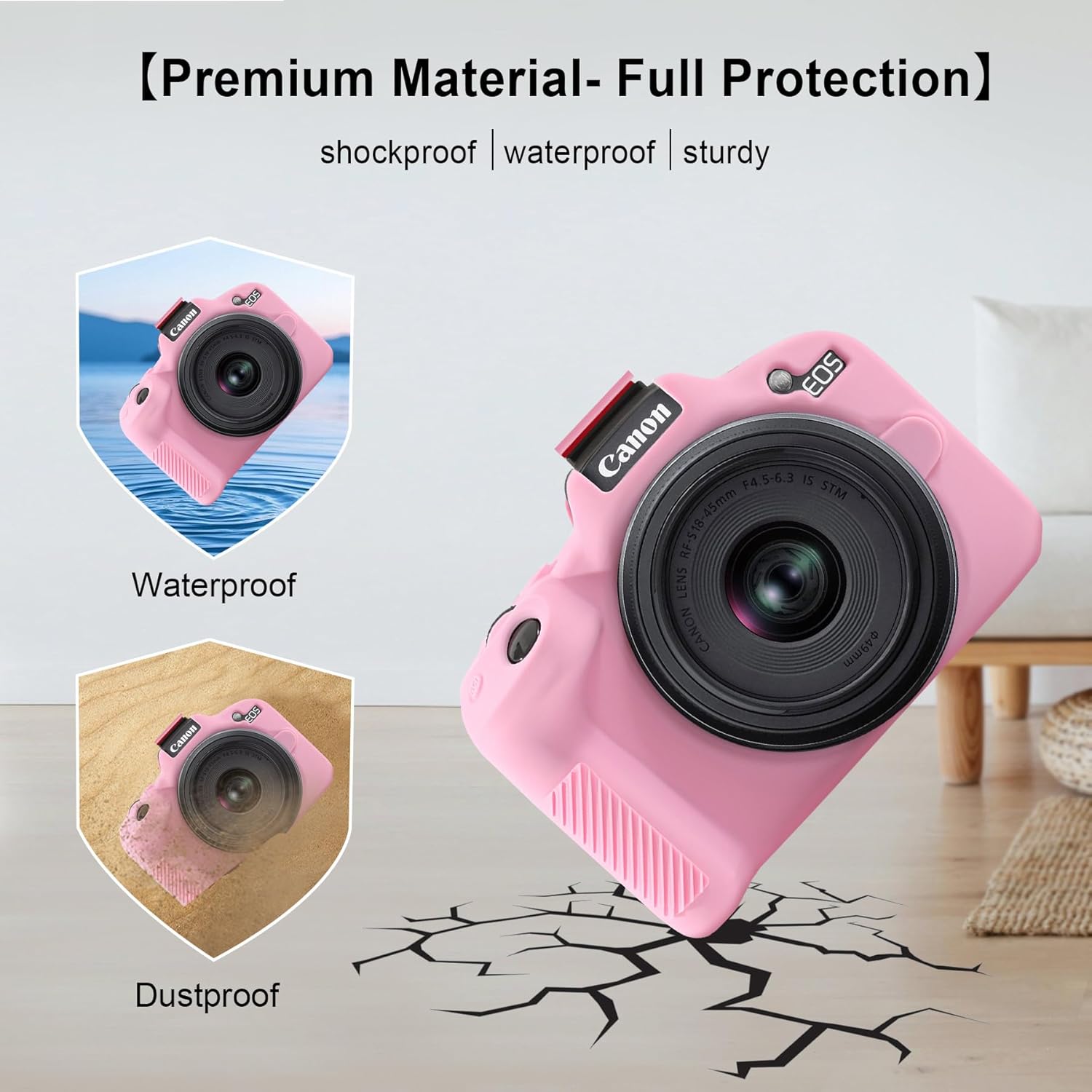 Thumbnail 5 de Elonbo EOS R50 silicone camera case