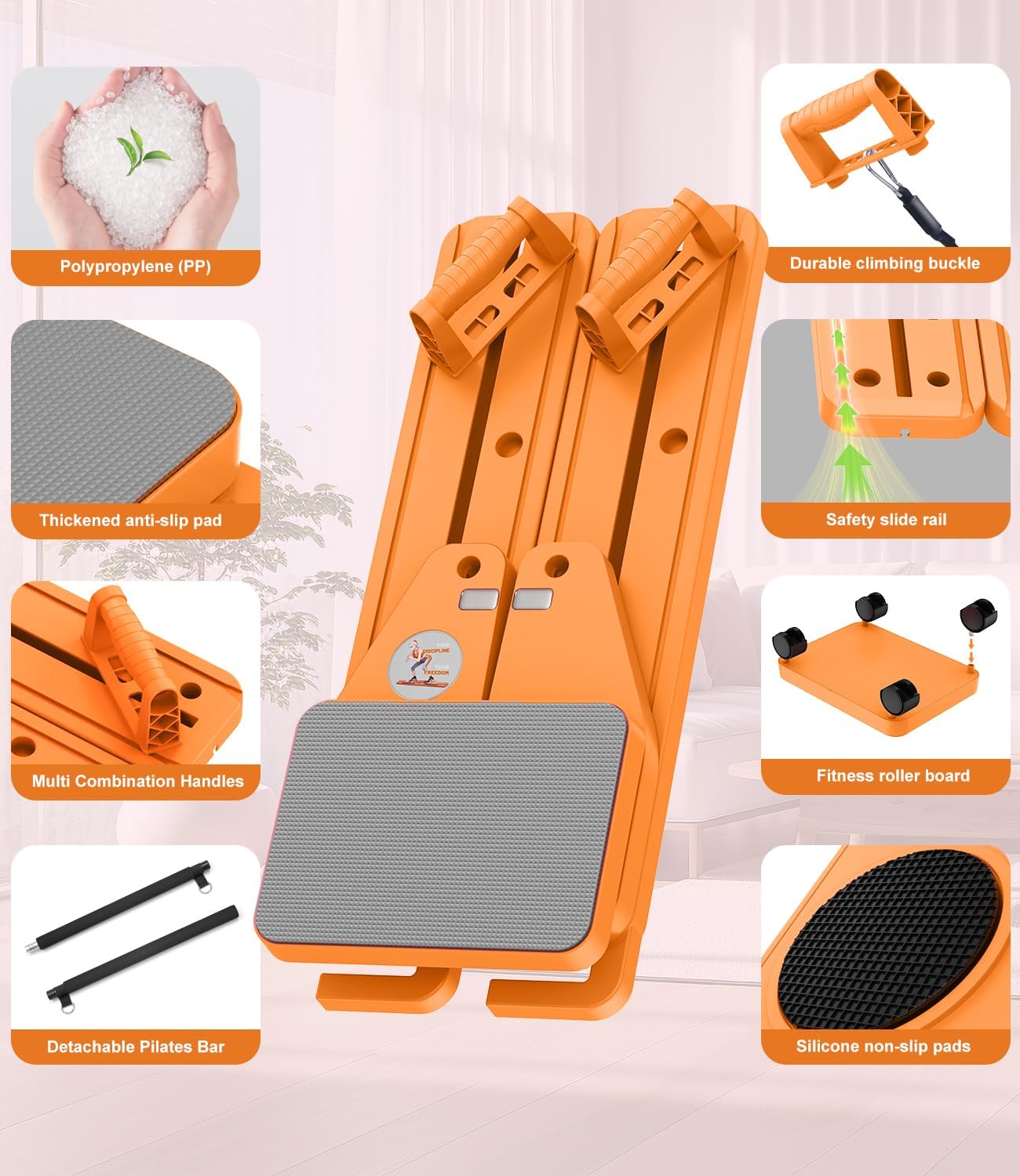Thumbnail 5 de PENGYOUNG Pilates Board 12-in-1 Reformer Set 🧘