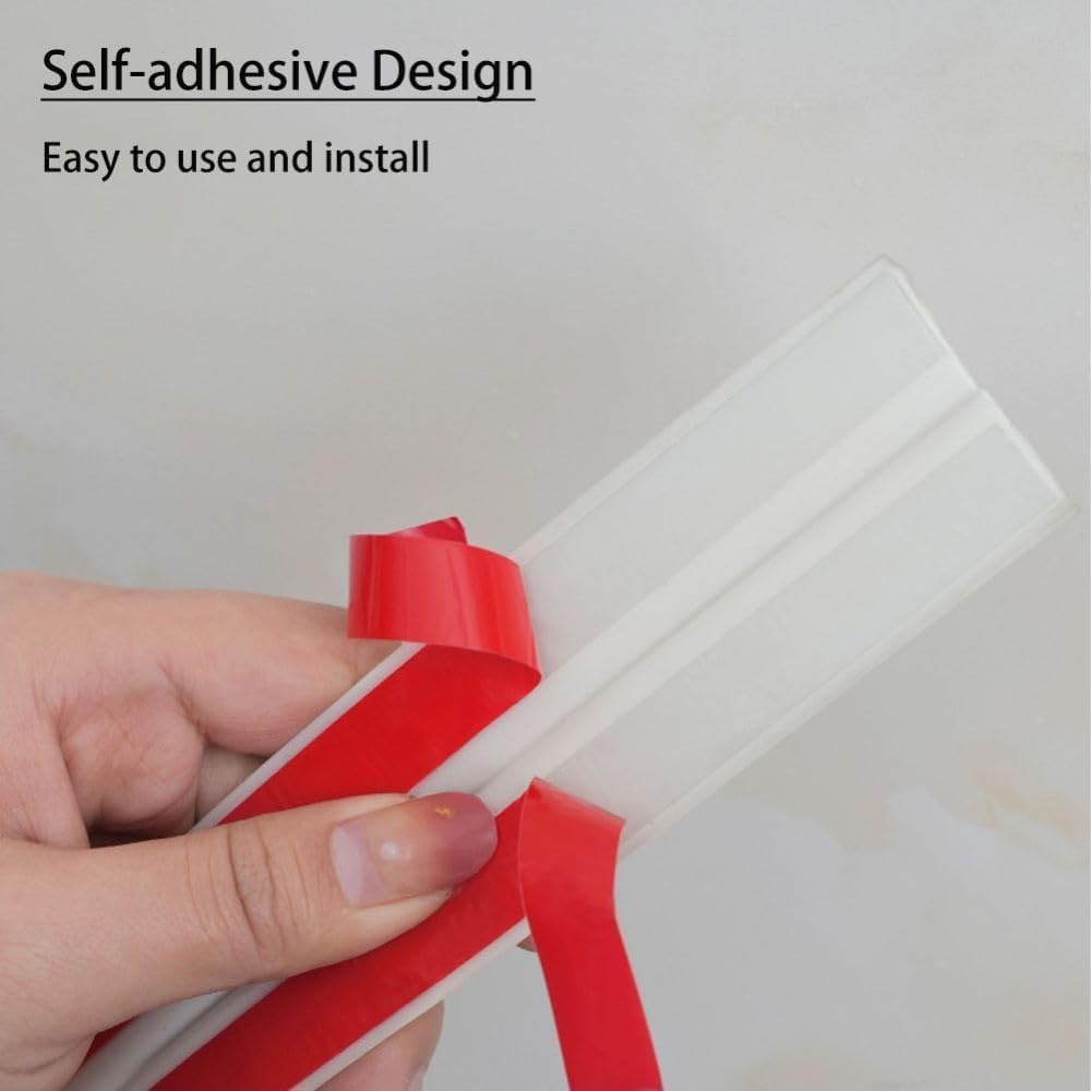 Detalle 2 de Zayejod corner protector hoekstrip, zelfklevend, zwart, 5 m, 20 mm