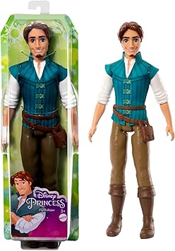 Detalle de Mattel Disney Princess Flynn Rider Muñeco Articulado 👑