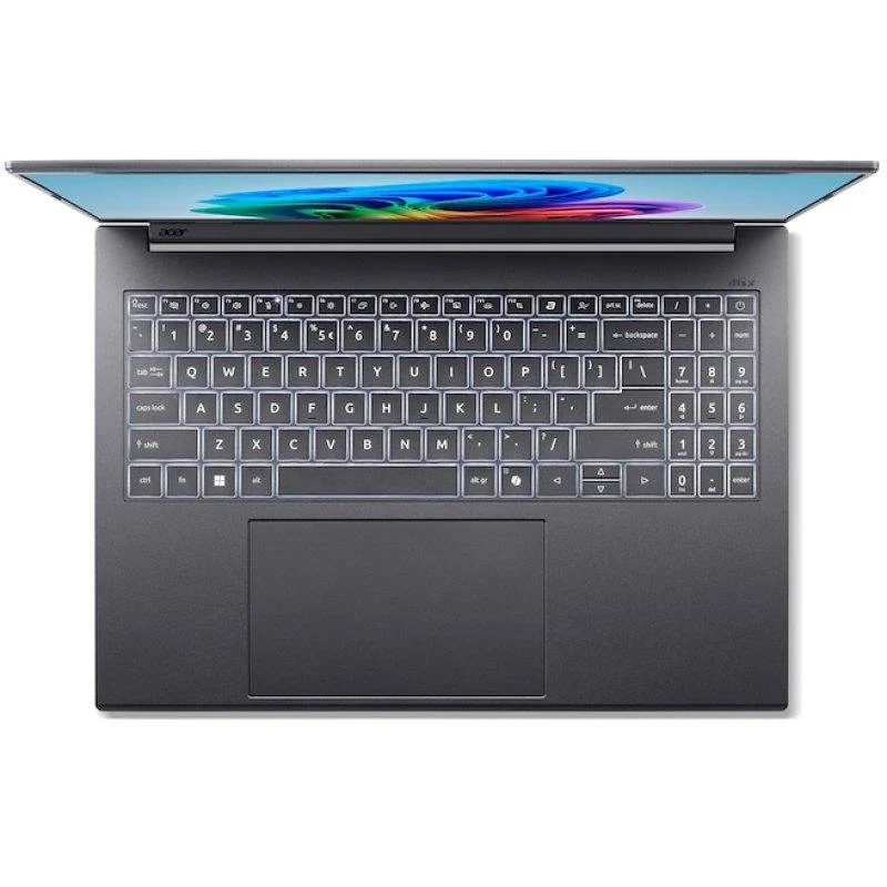 Detalle de Acer Aspire 16 AI A16-11M: Portátil 16" con Snapdragon X1-26100 y pantalla 120 Hz