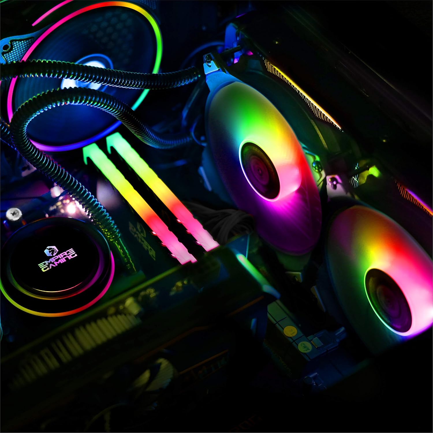 Thumbnail 2 de EMPIRE GAMING Guardian G-V20 Wasserkühlung AIO: Kompaktes 240 mm-Kühlsystem für Intel & AMD