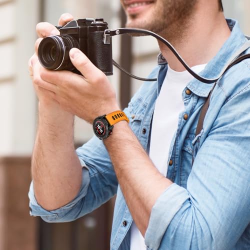 Thumbnail 4 de EZMVZKU 26mm Silikonarmband für Garmin Fenix 8 Pro / 51 mm Serien – QuickFit Ersatzarmband