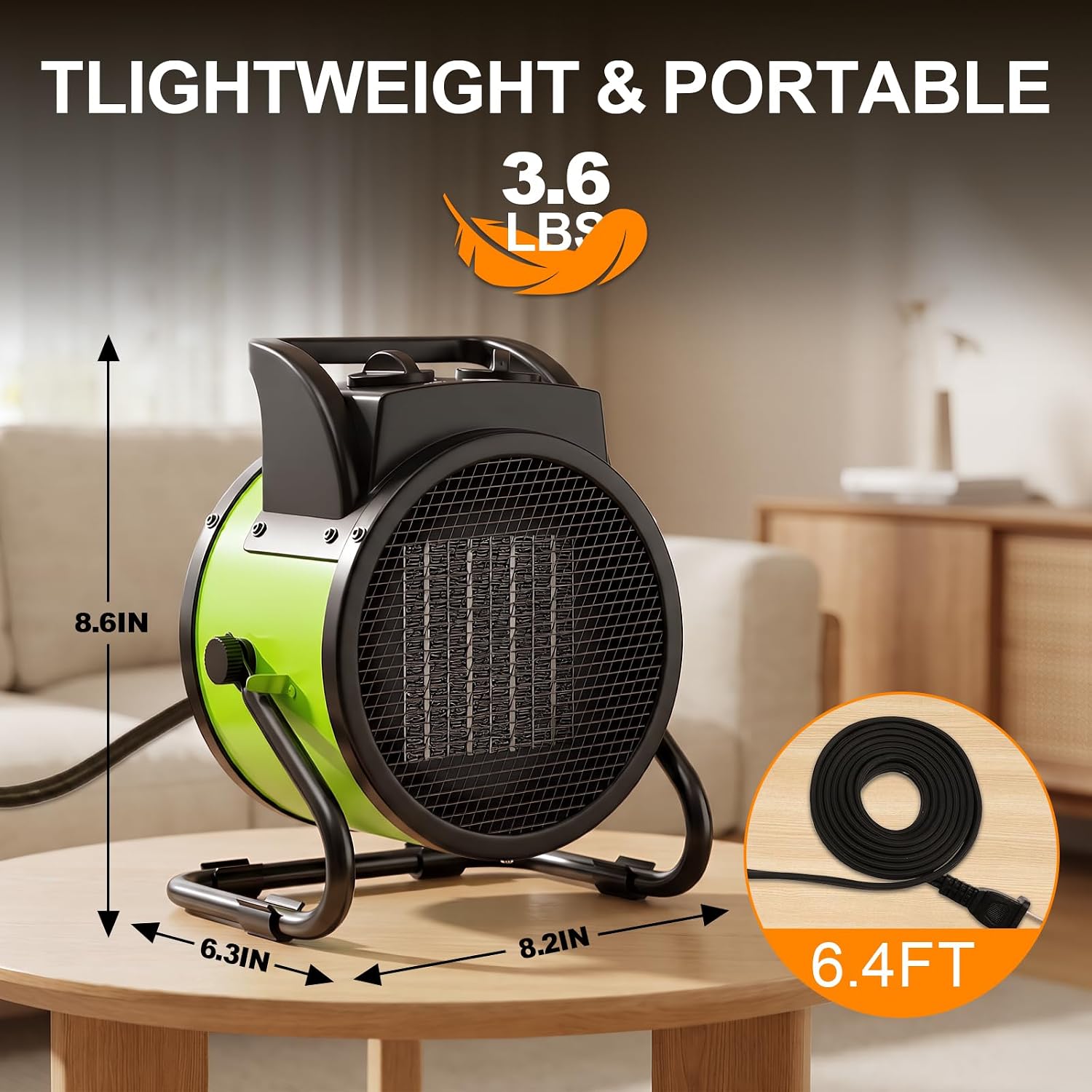 Thumbnail 4 de Gardtech Ceramic Heater, 1200W ⚡