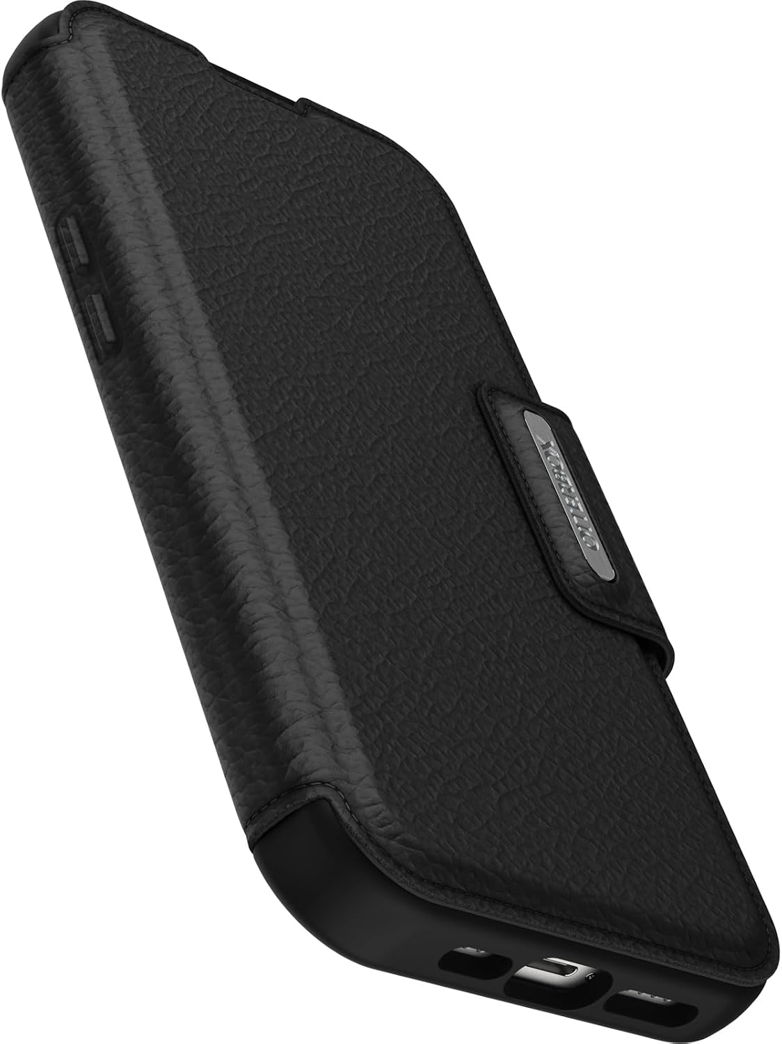 Detalle 1 de OtterBox Strada para iPhone 15 Pro 🛡️ Resistente, Piel y Tarjetas