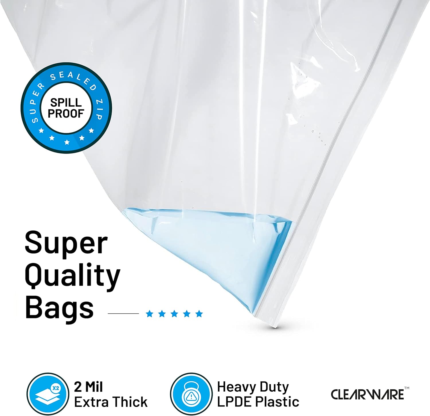 Thumbnail 3 de 5 Gallon Reusable Storage Bags 12-Pack