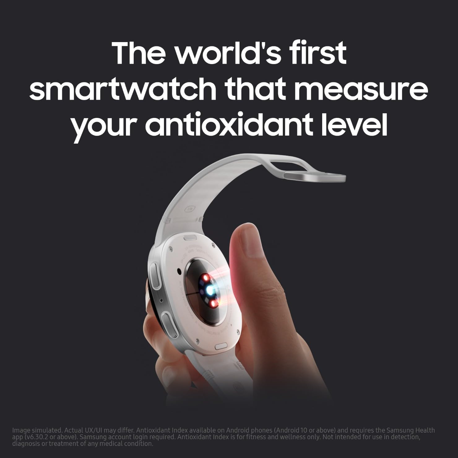 Thumbnail 4 de Samsung Galaxy Watch8 AI Smart Watch (40mm) with Bluetooth, Sport Band, Graphite + 3 Year Extended Warranty (UK Version)