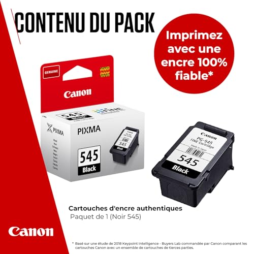 Detalle de Cartouche d’encre Canon PG-545 Fine noire d’origine – qualité Canon authentique