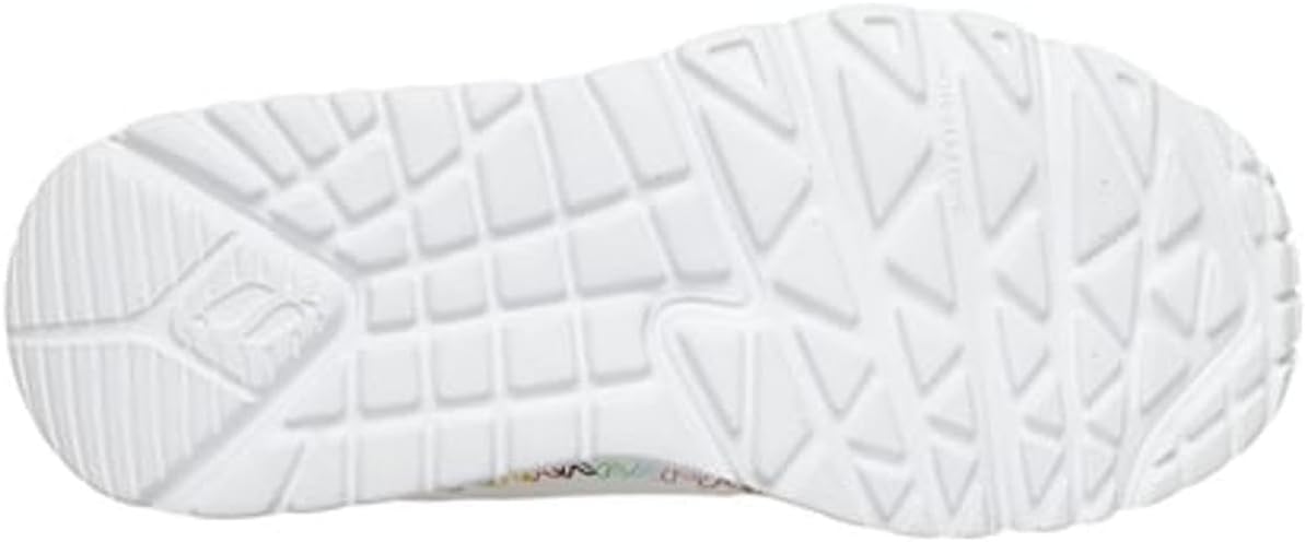 Detalle de Skechers Girl's Uno Lite Heart CrazeSneaker