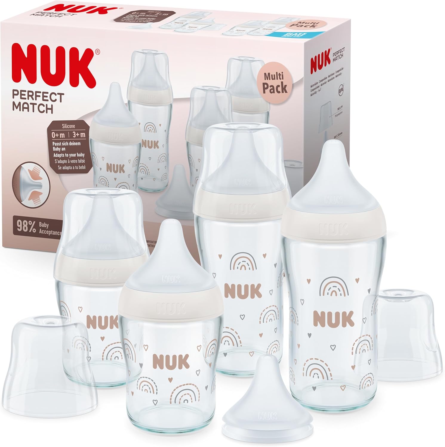 Thumbnail 6 de NUK Perfect Match biberons 120/230 ml