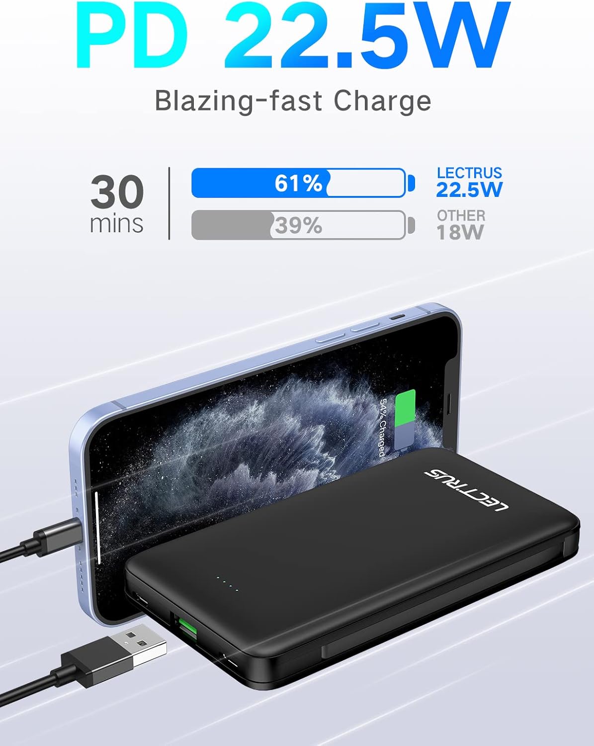 Thumbnail 2 de Lectrus 10000mAh Power Bank