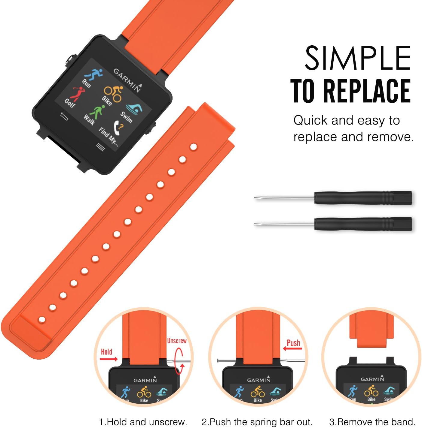 Thumbnail 2 de MoKo Garmin Vivoactive Watch Strap