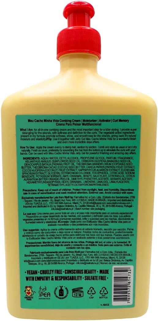 Thumbnail 1 de Lola My Curl, My Life Combing Cream | Cachos Memorizer 500 ml