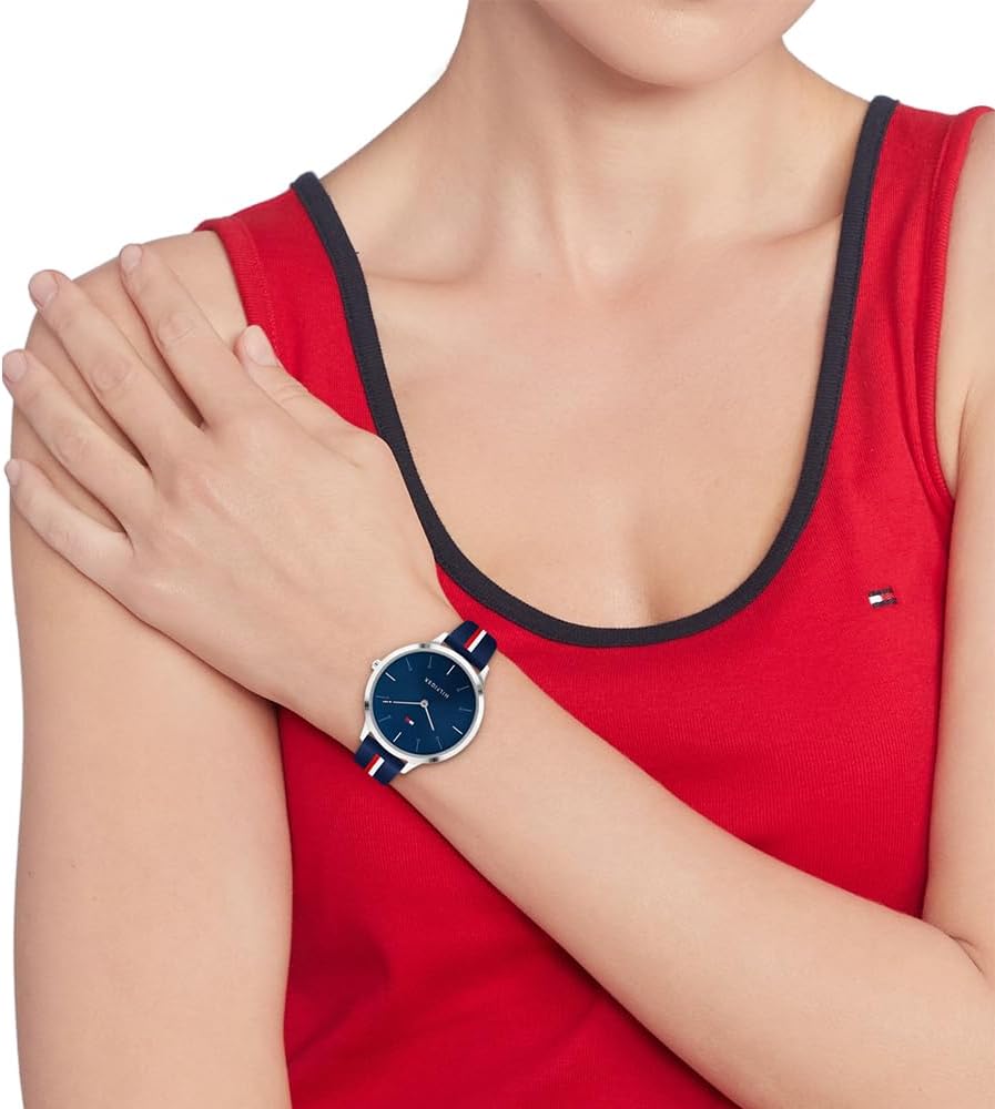 Thumbnail 3 de Tommy Hilfiger Analog-Quarzuhr für Damen (1782499) mit blauem Silikonarmband
