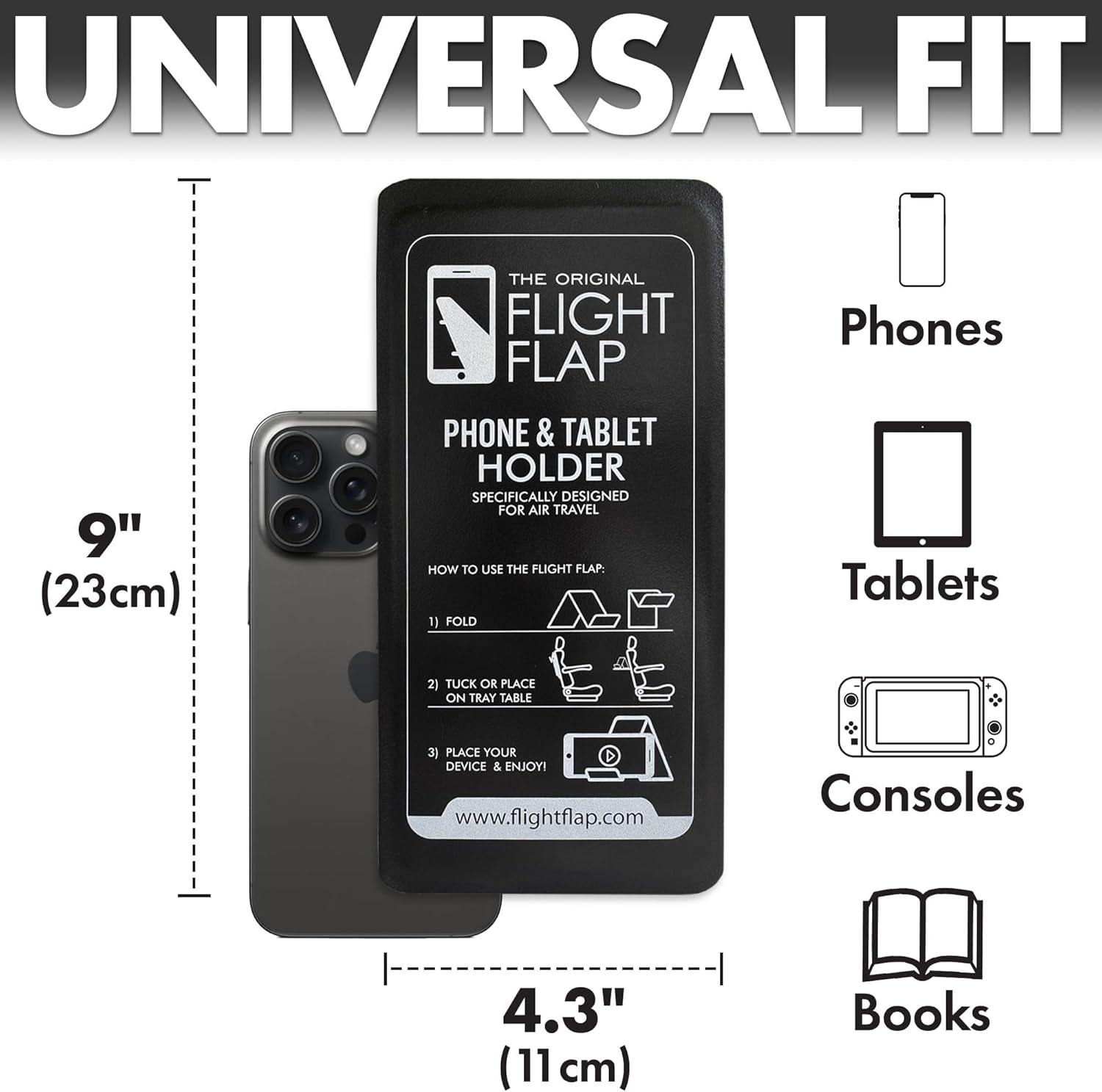 Detalle de Flight Flap Airplane Phone Holder for Travel