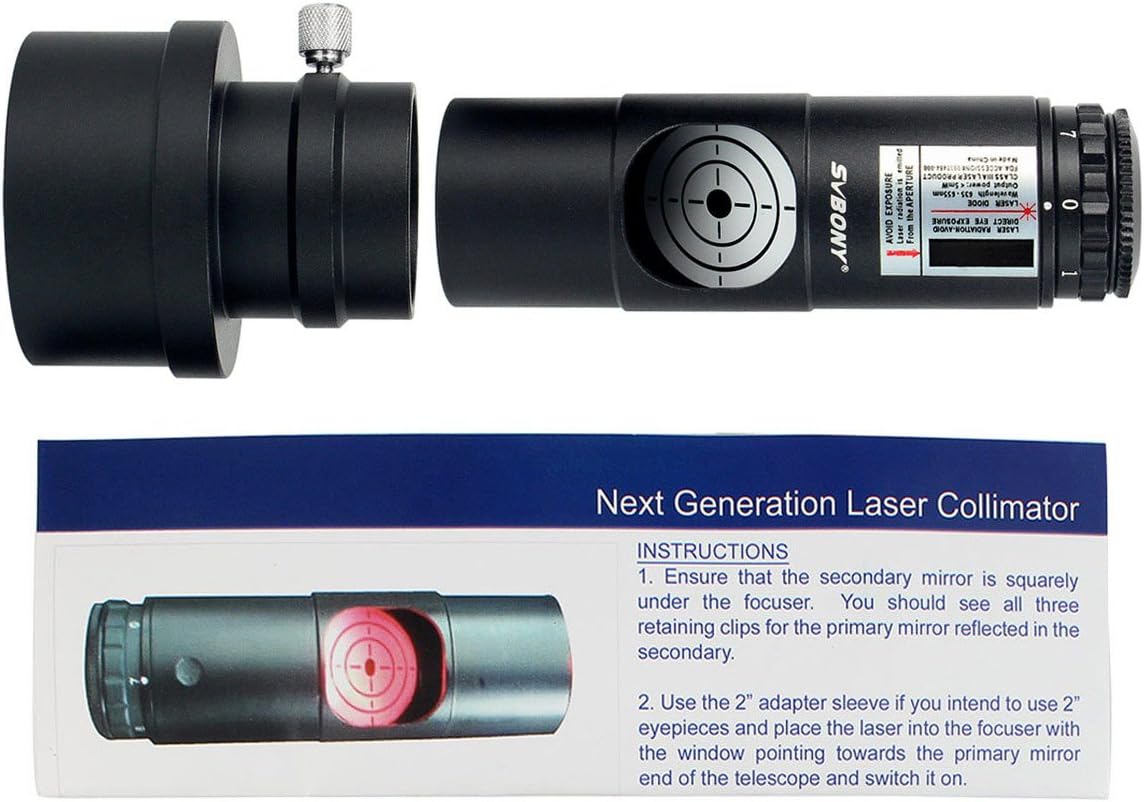Thumbnail 5 de Svbony Collimator Telescope 1.25” laser collimator