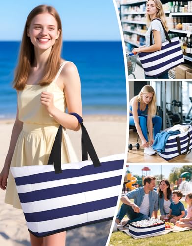 Detalle de CIRYCASE Bolso Playa Mujer 2 en 1: Nevera Desmontable, 54L, Impermeable y Plegable