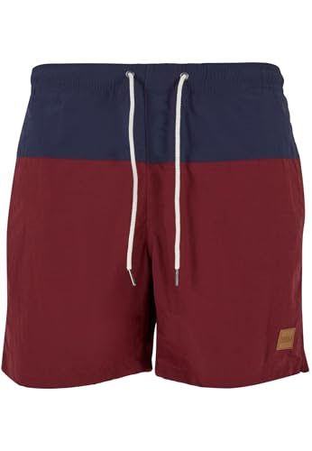 Detalle de URBAN CLASSICS Bañador para Hombre Estilo Moderno – Bermudas cortos de secado rápido (XS-5XL)