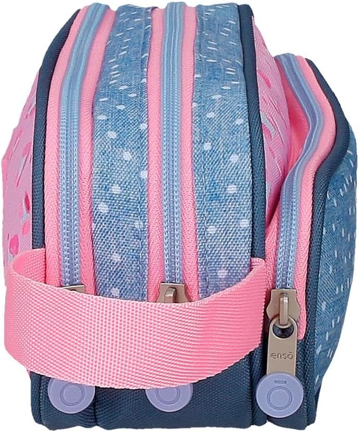 Thumbnail 1 de Joumma Bags Enso Dreamer Estuche Triple Azul 22x10x9 cm 👜