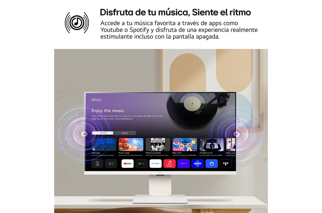 Thumbnail 2 de LG 27U511SAX-W Monitor Smart 27" FHD IPS