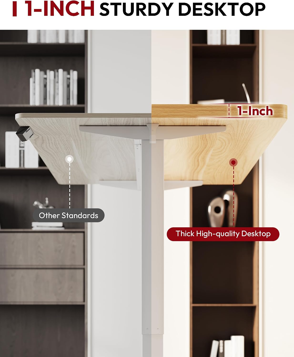 Detalle de SANODESK Standing Desk, 48 x 30 Inches