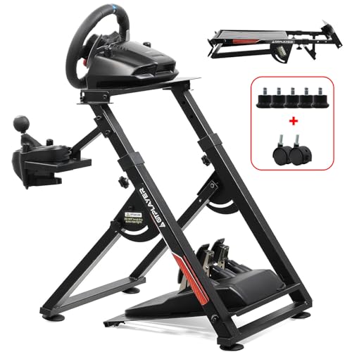 Detalle de GTPLAYER Soporte de volante para G923/G29/G920/T300RS/RS500 con inclinación y altura ajustable