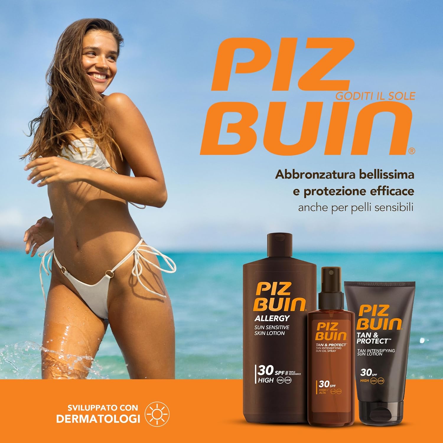 Thumbnail 1 de PIZ BUIN Tan & Protect Intensificatore dell’Abbronzatura SPF 30 spray corpo con Illumitone, 150 ml