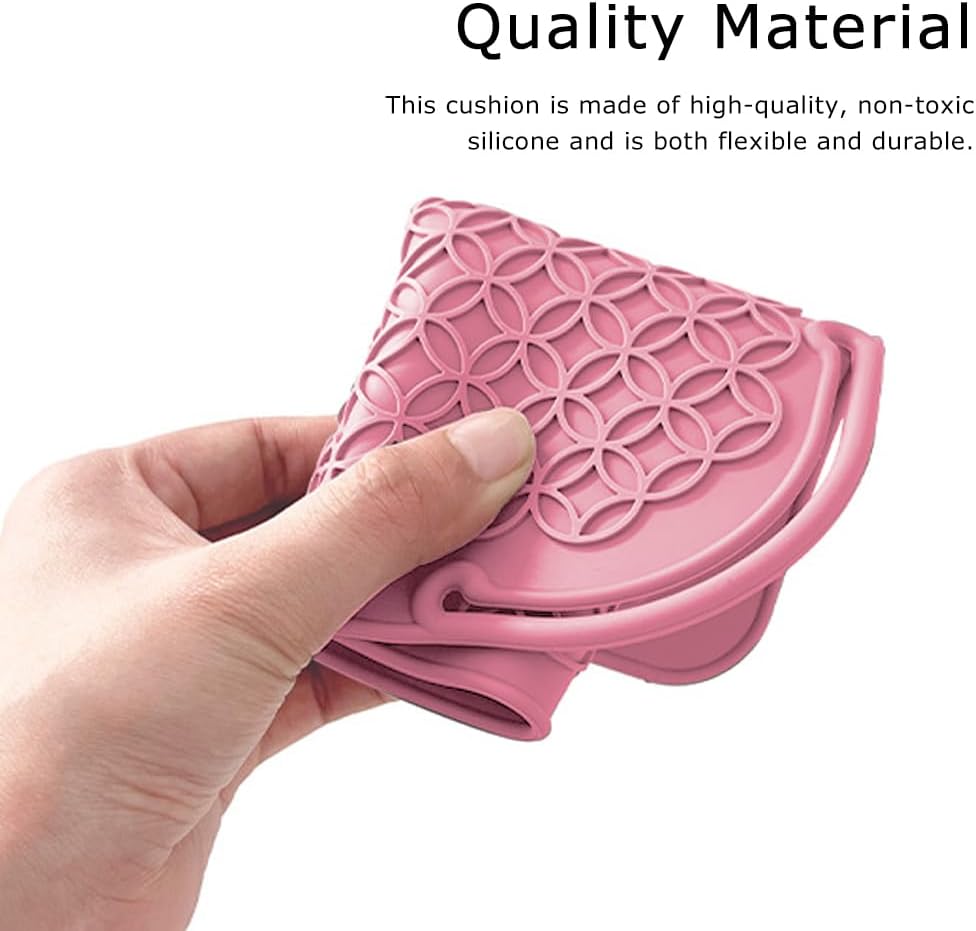 Detalle de Heat Mat for Hair Straighteners: Silicone, Heat-Resistant Surface for Your Styling Tools