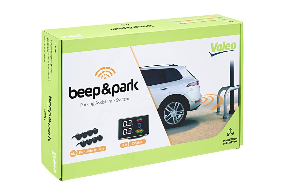Thumbnail 3 de VALEO 632202 Beep&Park Parking Assistance System – 8 Sensors + LCD Display (Front & Rear Installation)