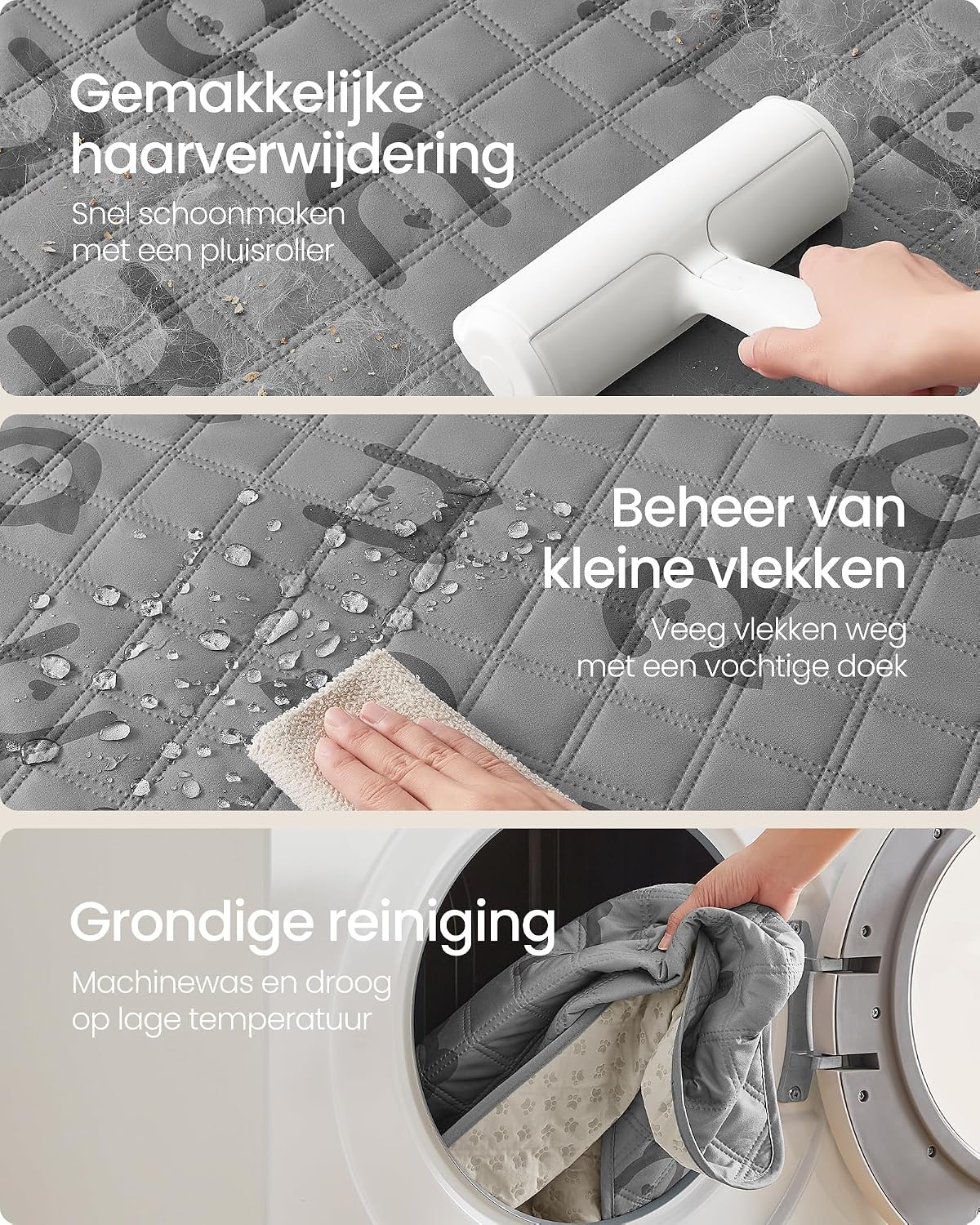 Detalle de FEANDREA BASCO Collection PPB025G01 hondendeken 178 x 76 cm, waterdicht