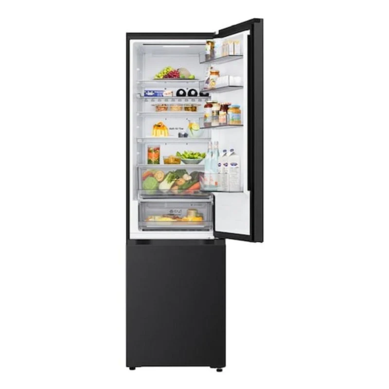 Detalle de Frigorífico Combi LG GBBS322AEV No Frost 203 cm, 375 L, negro – DoorCooling+ y LINEARCooling