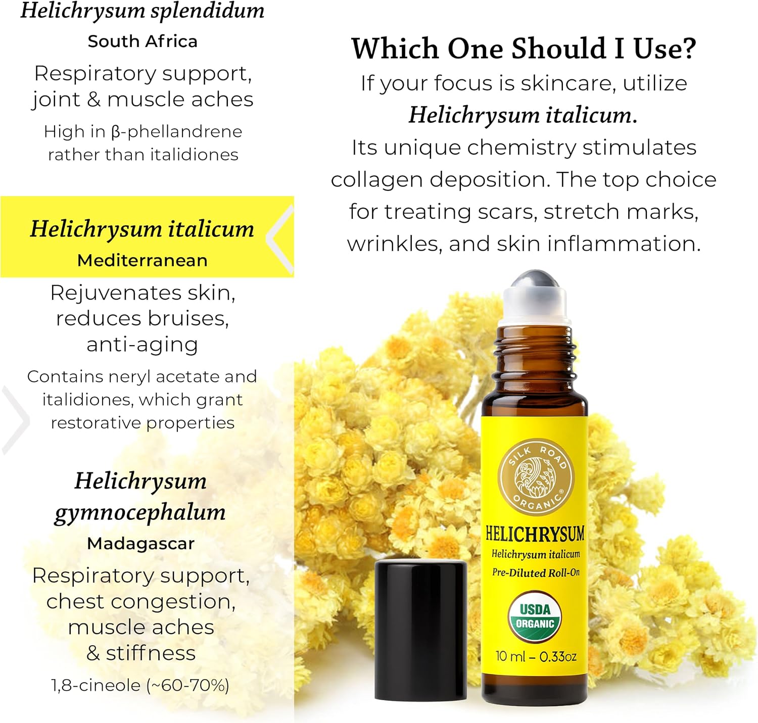 Thumbnail 5 de Silk Road Helichrysum Essential Oil Roll-On