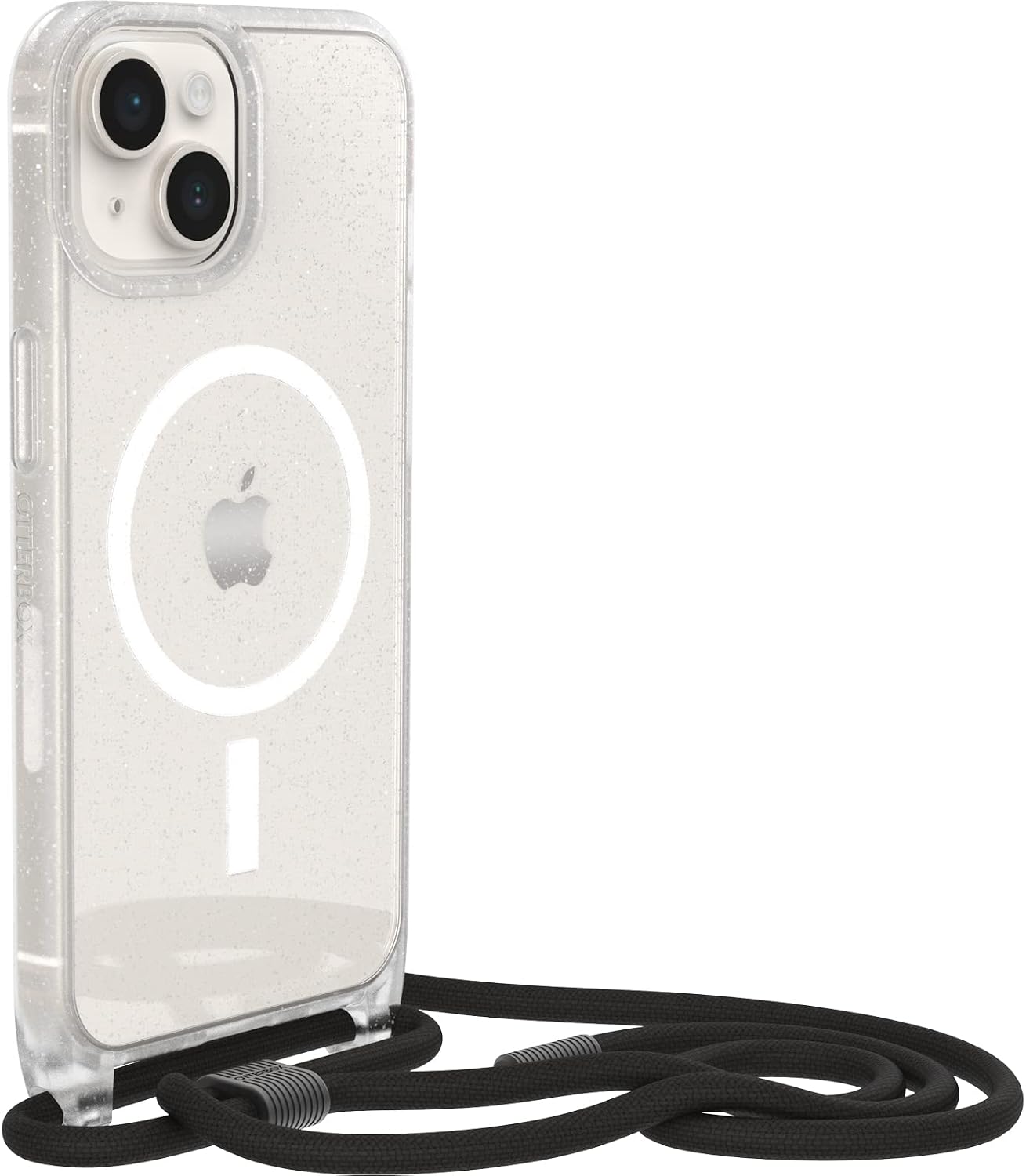 Detalle de OtterBox React Necklace avec MagSafe — Coque mince et collier réglable pour iPhone 17e/16e/14 (Stardust)