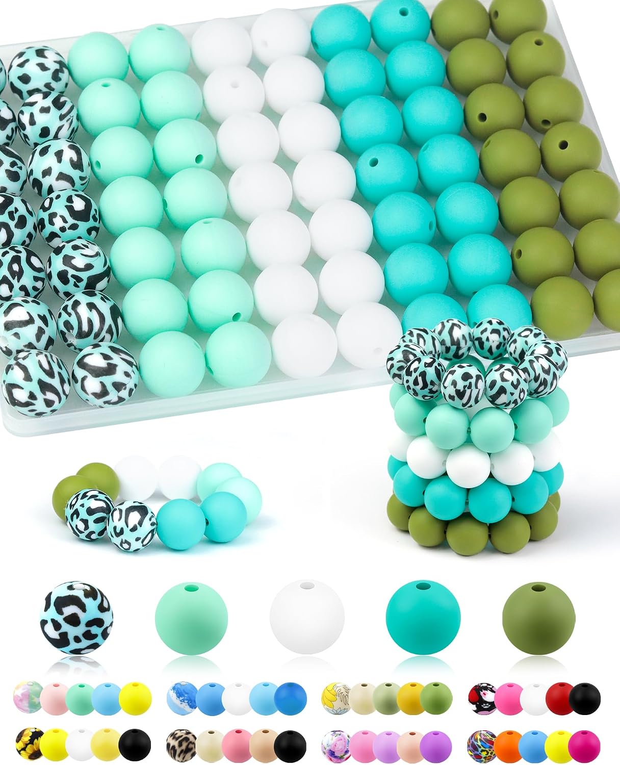 Thumbnail 6 de FIVEIZERO Silicone Beads 9mm & 15mm