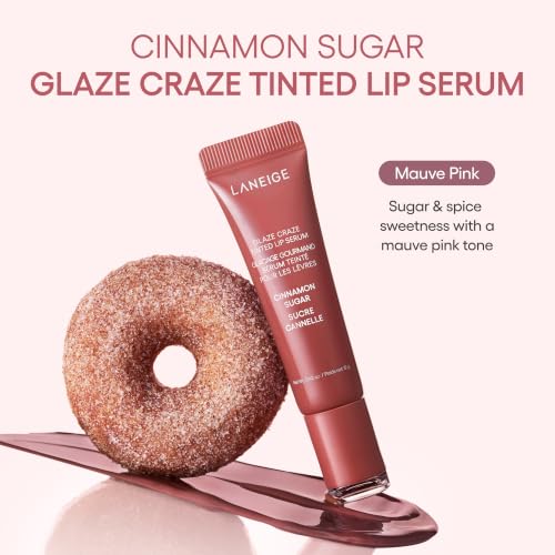 Thumbnail 3 de LANEIGE Glaze Craze Tinted Lip Serum in Cinnamon Sugar