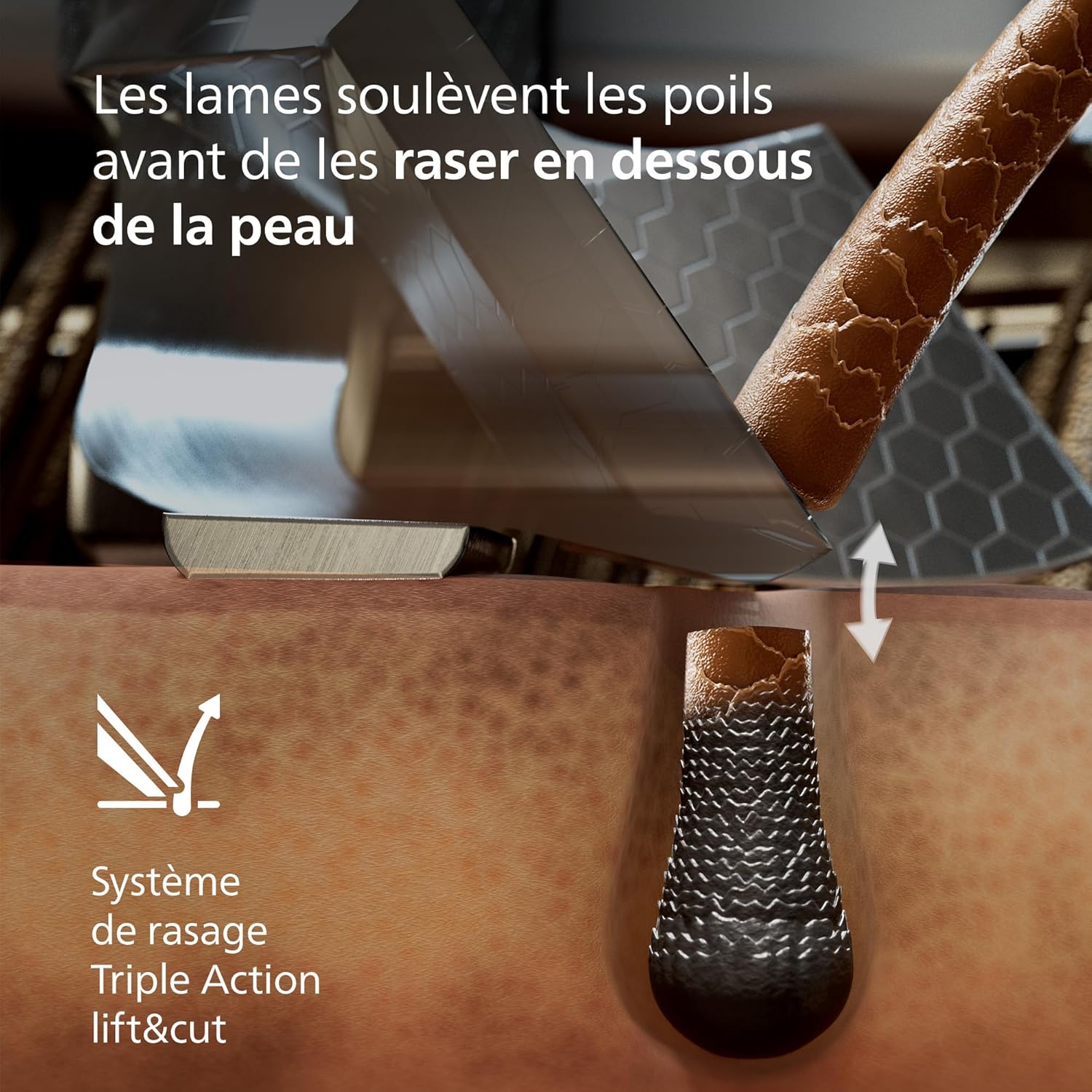 Detalle 2 de Philips Rasoir i9000 Prestige Ultra, Skin IQ Pro, 5 modes