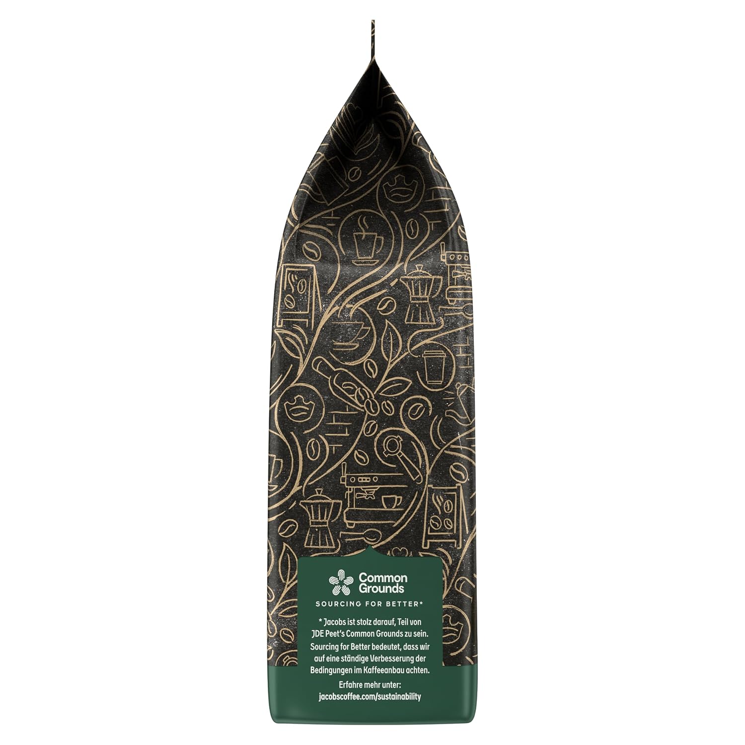 Detalle de Jacobs Barista Crema Ganze Bohnen – Ausgewogen mit Zitrus- & Nussnote, 1 kg