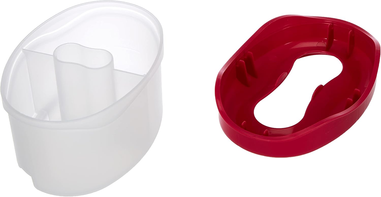 Detalle 2 de Pelikan Space+ Magenta Pinselbecher mit 2 Kammern – stabil, kippsicher und auslaufsicher