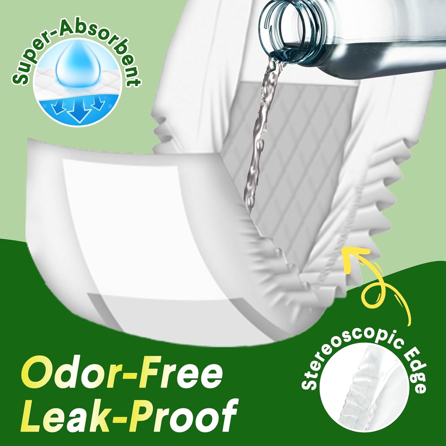 Thumbnail 2 de Flying Paws pannolini per cani maschi S-24 usa e getta con carbone attivo