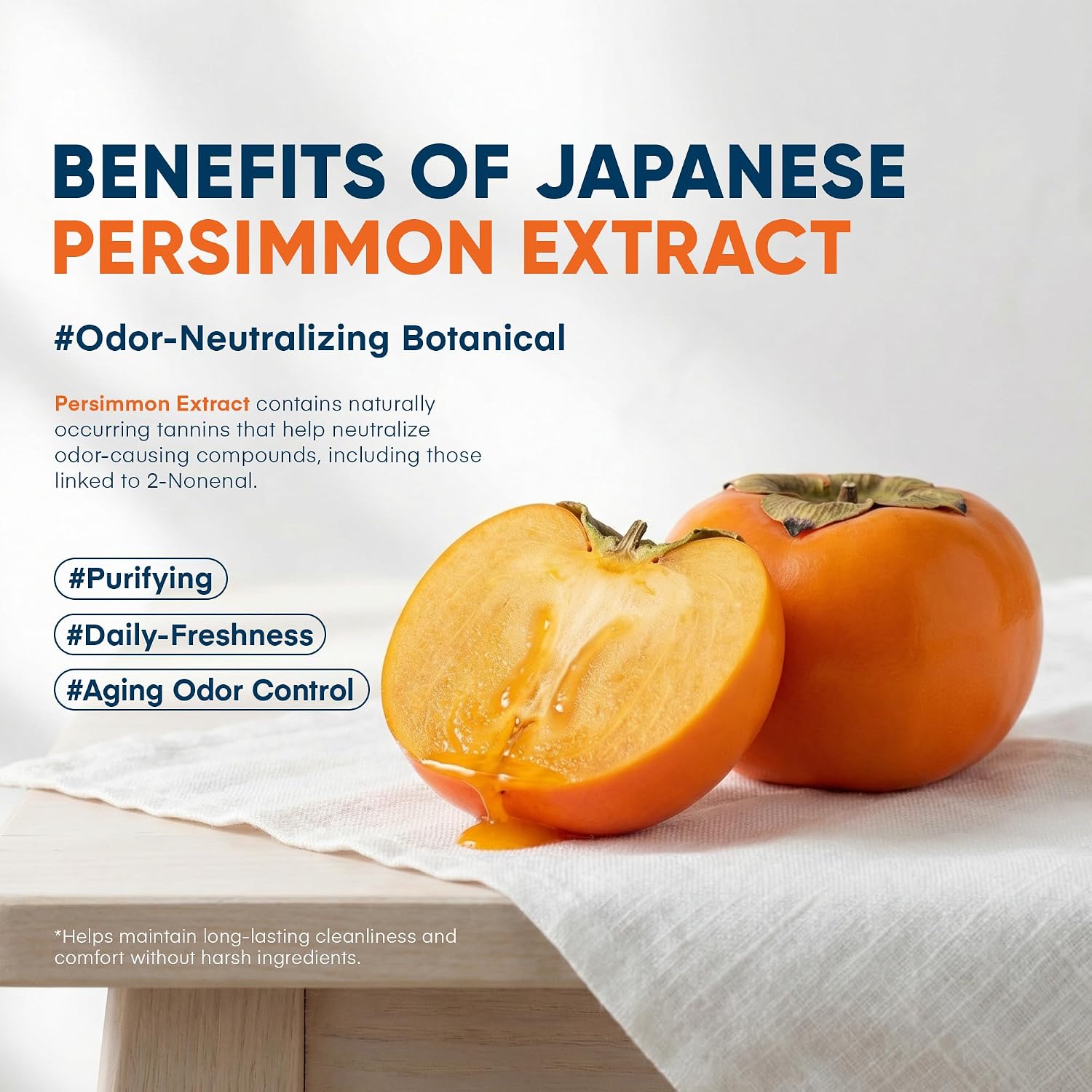 Detalle 2 de ProBliva Purifying And Deodorizing Body Wash With Persimmon Soap Bar, Unscented, 2 Bars