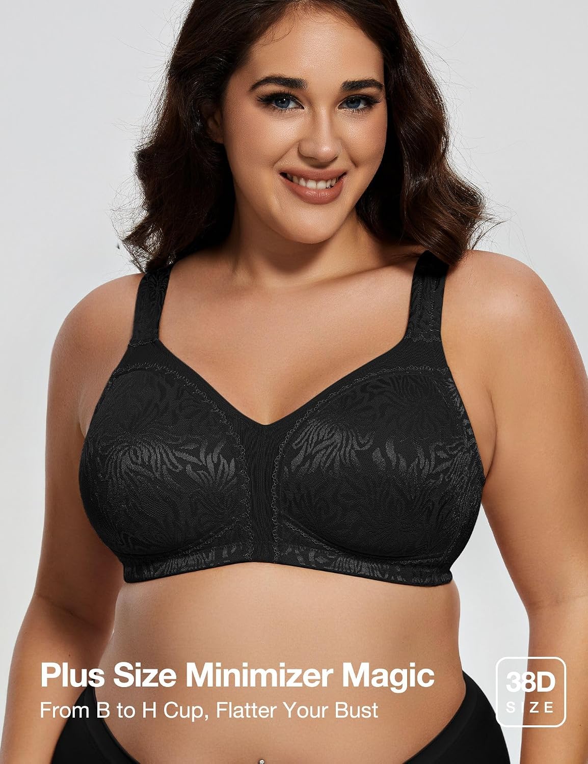 Thumbnail 1 de Deyllo Women's Comfort Minimizer Bra