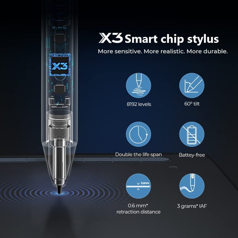 Thumbnail 2 de XP-Pen Artist 10 2ª Gen Tableta 10.1" FullHD Azul