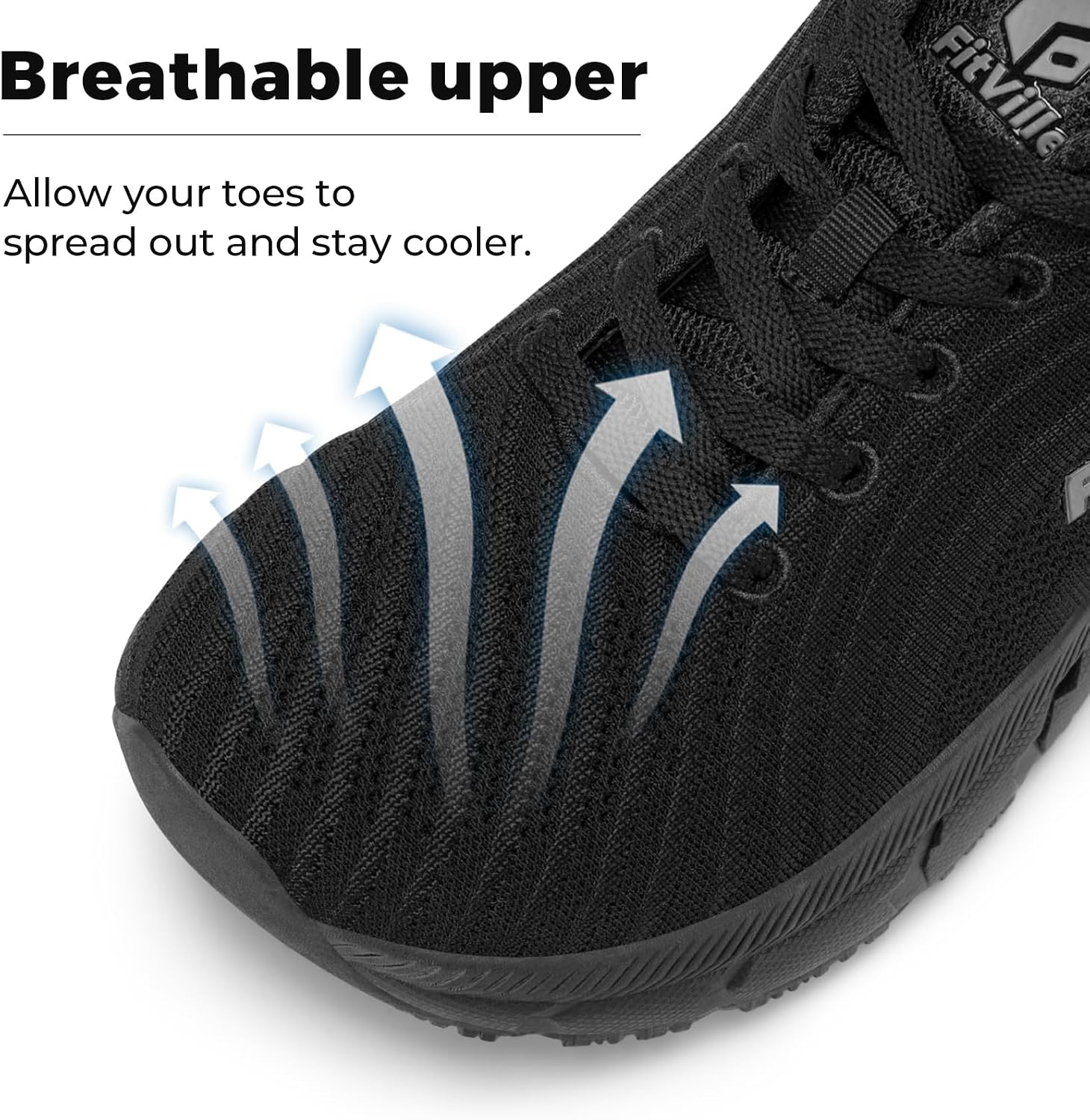 Thumbnail 2 de FitVille Scarpe Running Donna Pianta Larga Wide Fit, leggere e traspiranti