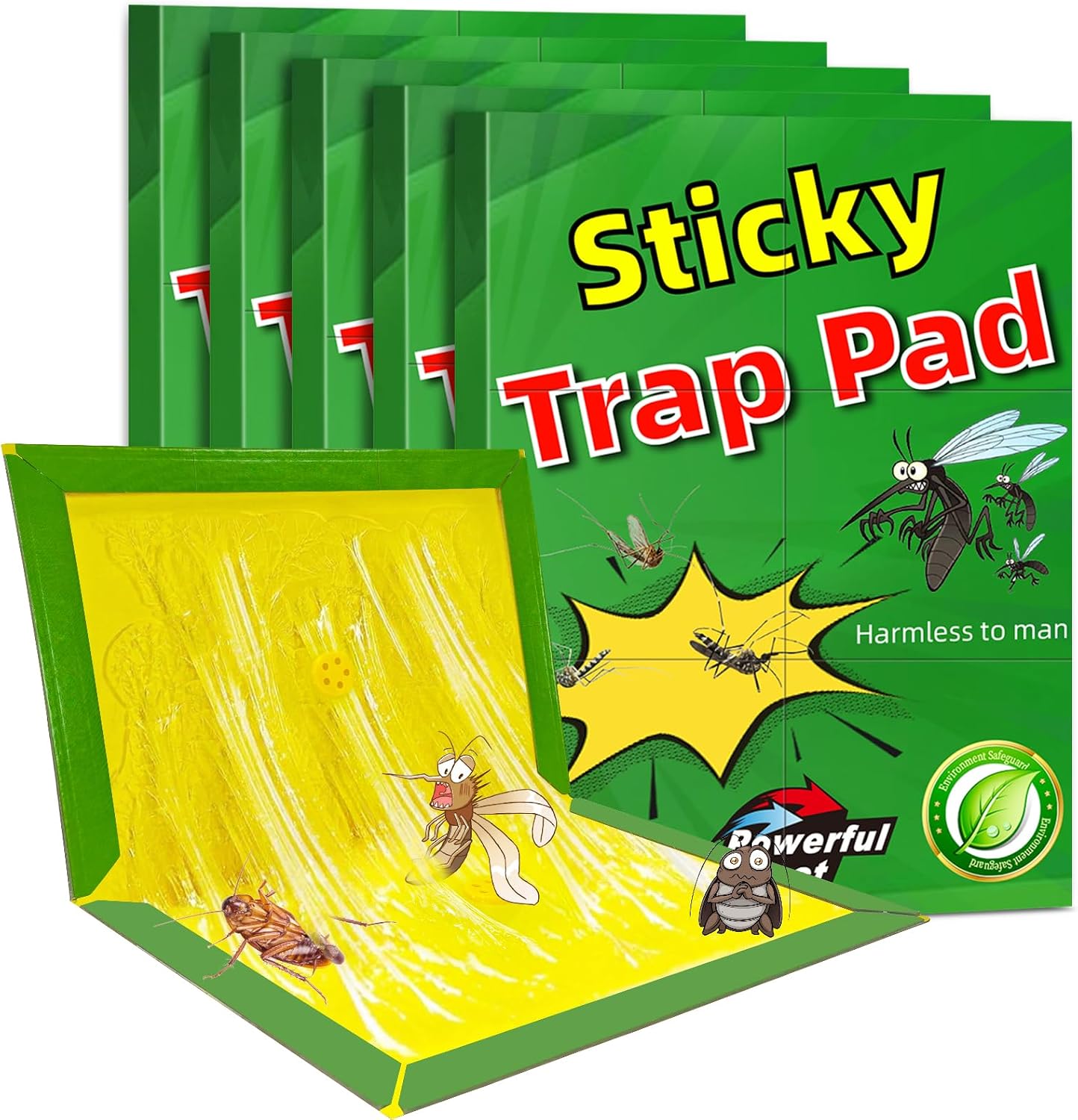 Detalle de Sticky Traps Large Extra Strong 5-pack 🪤